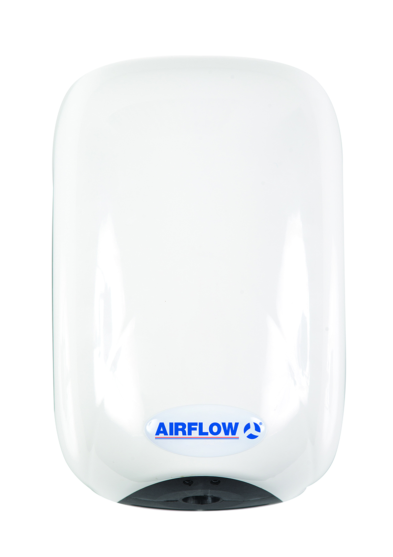 Airflow 90000520 EcoDry Mini White ABS Hand Dryer