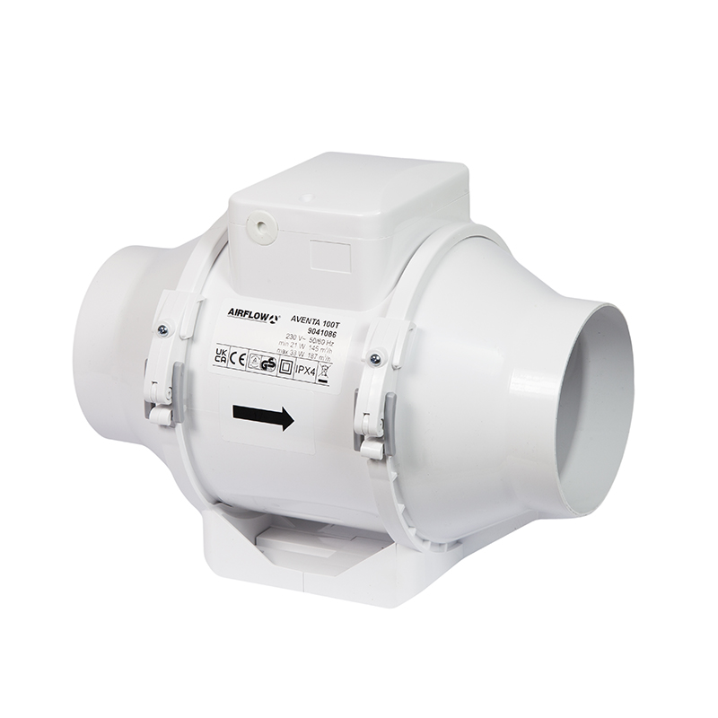 Airflow 9041086 Aventa AV100T Timer Switching 100mm Fan