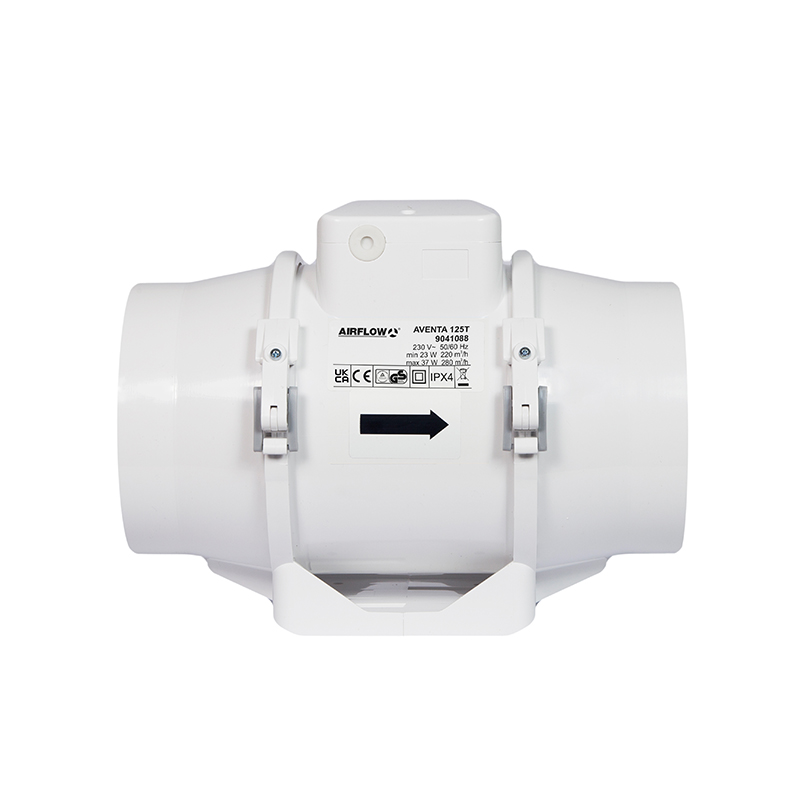 Airflow 9041088 Aventa AV125T Timer Switching 125mm Fan