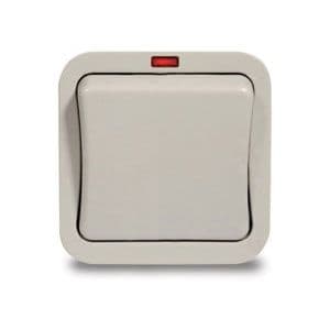 BG Electrical WP12 1 Gang 2 Way 20 AMP 20 AX Switch