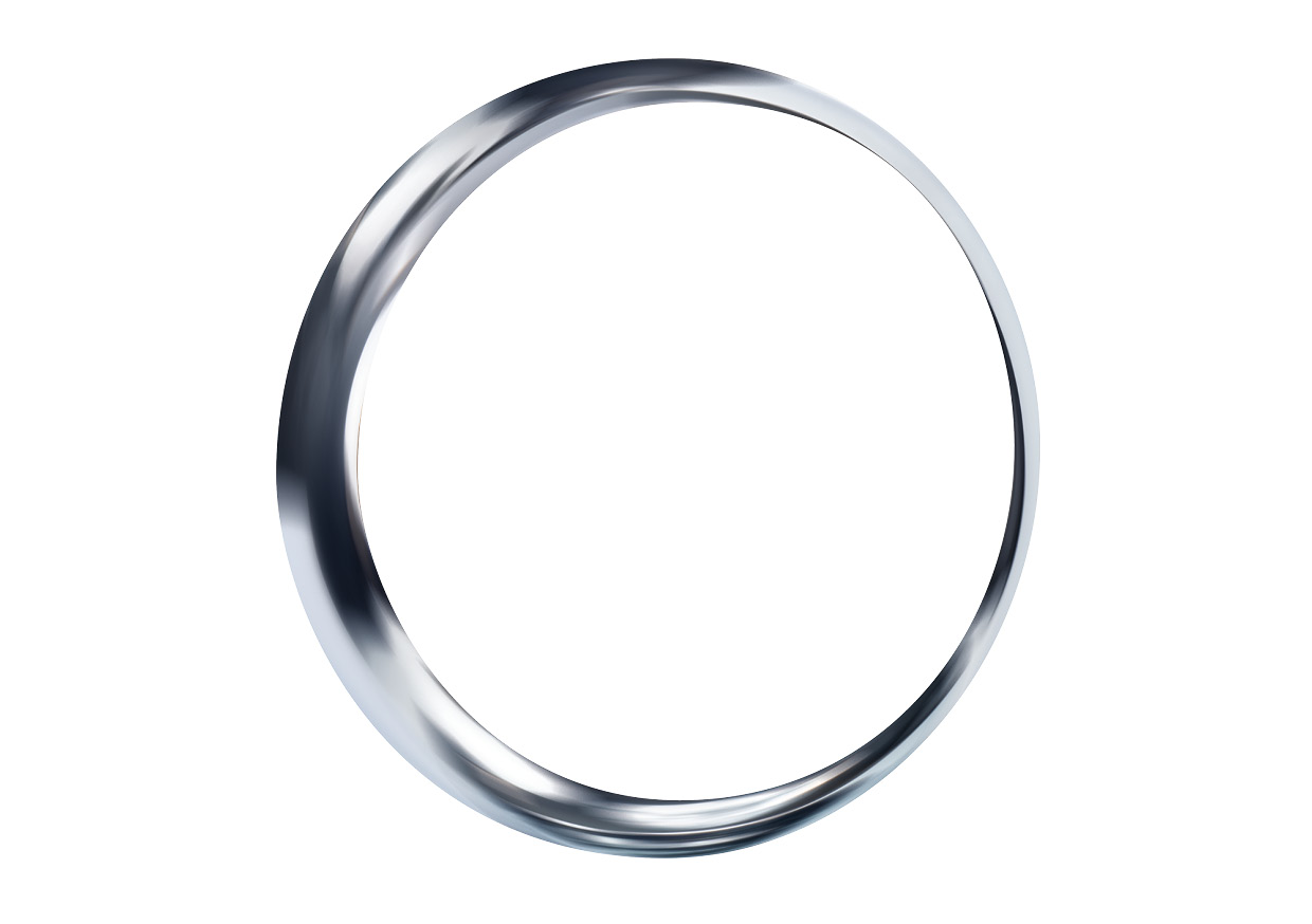 ALL LED AB/LEN/BZ-PC Lennox 2 Polished Chrome Bezel