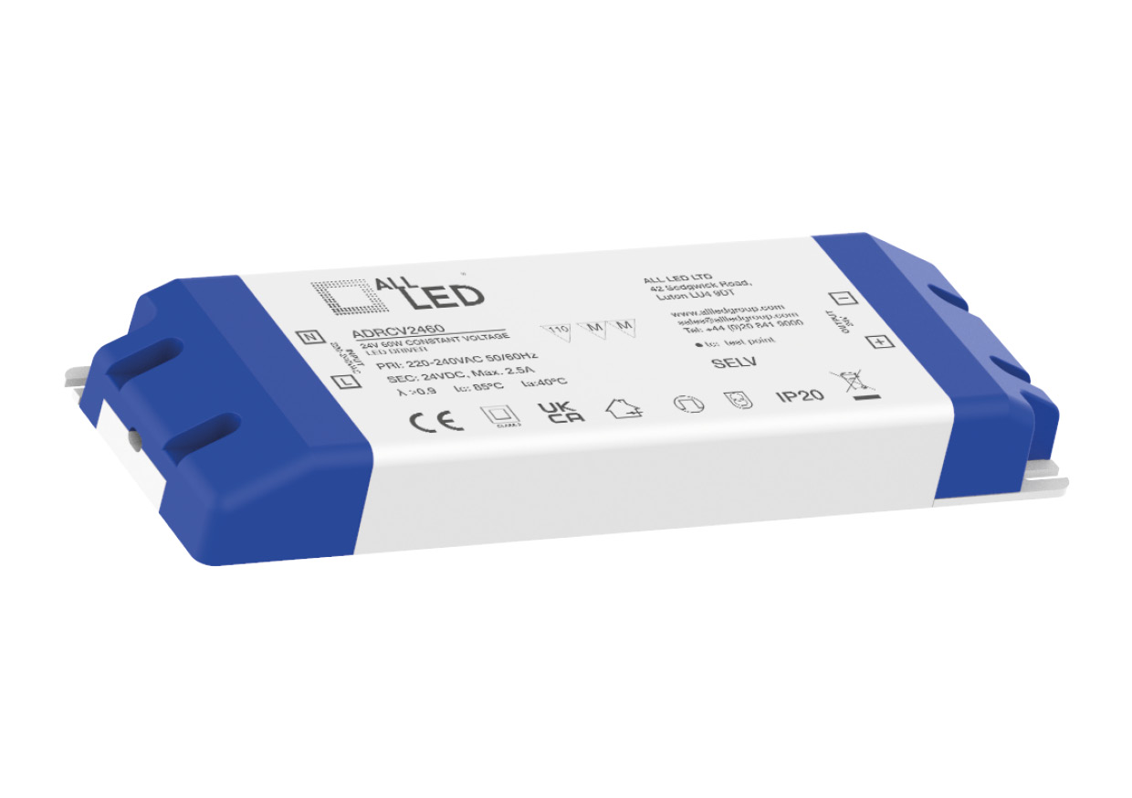 ALL LED ADRCV2460 Drive24 24V DC Constant Voltage LED Drivers 60W