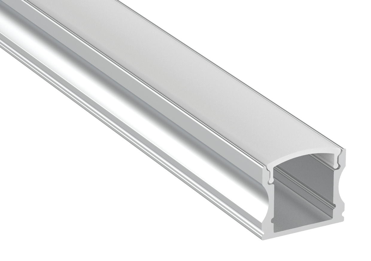 ALL LED APA004/AL Profile4 2 Metre Deep Surface Profile with Diffuser ...