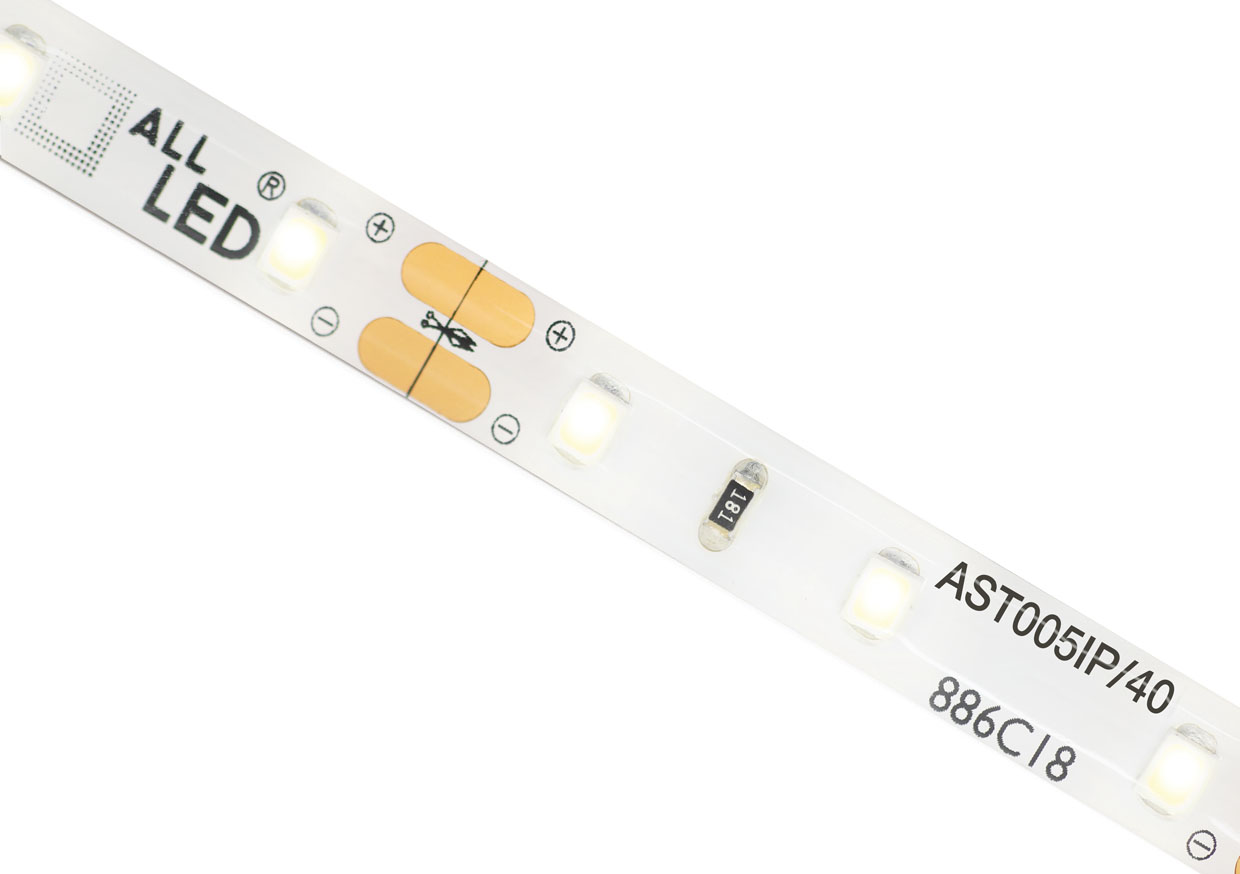 ALL LED AST005IP/40 Pro 5w/m IP65 LED Strip, 12V Supplied in 30m Reels, or Cut to Length 4000K