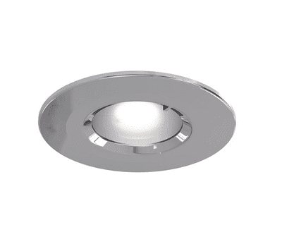 Ansell AEFRD/IP65/CH Edge Fire Rated IP65 GU10 Chrome Downlight