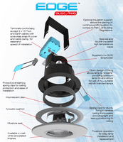 Ansell AEFRISD Edge Fire Rated Insulation Support IP20/IP65
