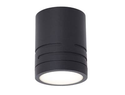 Ansell AREELEDD Reef LED Surface Downlight CCT Black