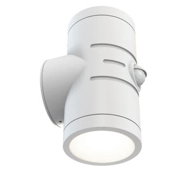 Ansell AREELEDWL/WH/PIR Reef LED Bi-Directional Wall Light CCT PIR White