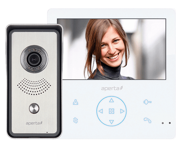 Aperta APKITG Video Door Entry Kit White Gui Monitor
