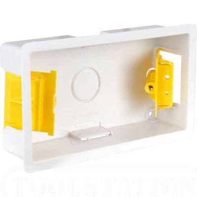 Appleby SB629 2 Gang 35mm Dry Lining Box (1, 5, 50 or 100)