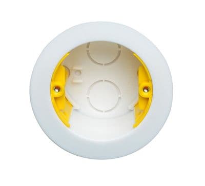 Appleby SB639 White Circular Dry Lining Mounting Box 32mm