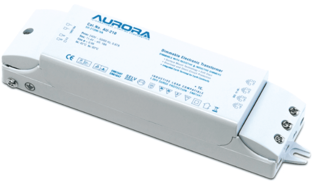 Driver Transformateur électronique 50–210W pour Lampe Halogène 0.92A