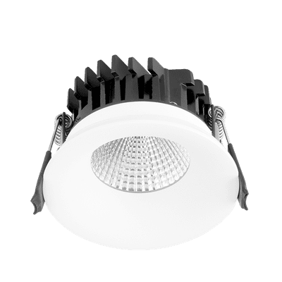 Aurora EN-DLB071D/30 7W IP44 Fixed 10mm Baffle Dim Downlight 3000K