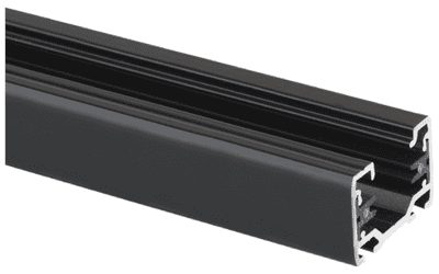 Aurora GB2100-2 16-Amp 250V Global 1m Single Circuit Track Black