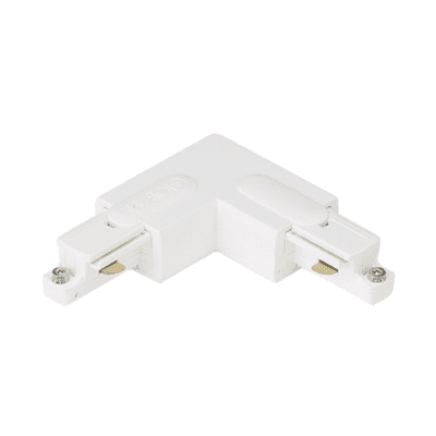 Aurora GB35-3 250V Global L Connector Outside Polarity Single Circuit Track White