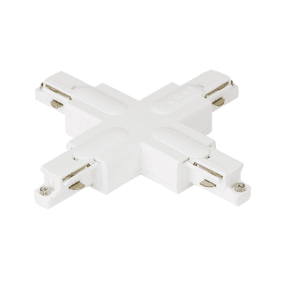 Aurora GB38-3 250V Global X Connector Single Circuit Track White