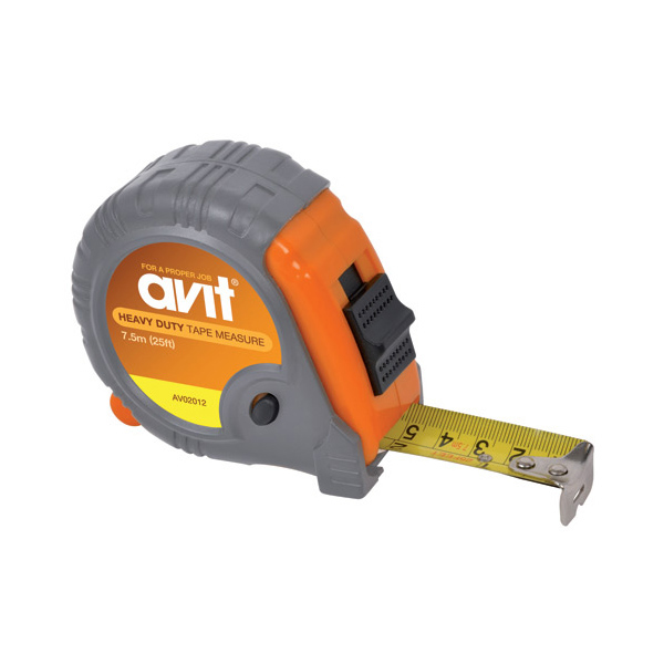 AVIT AV02012 Heavy Duty Tape Measure 7.5m