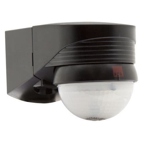 BEG Luxomat 91028 LC-Plus External Black PIR Movement Detector