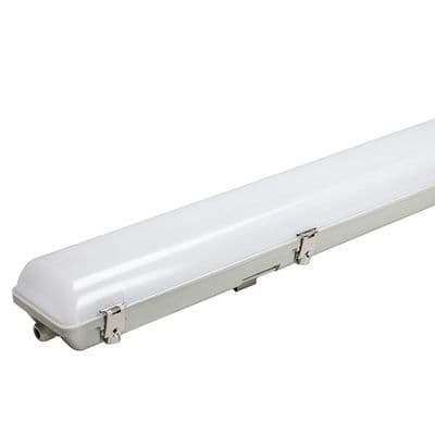 Bell Lighting 06712 25W Dura Anti Corrosive Batten 4K Single + Microwave & Corridor Dimming 5ft