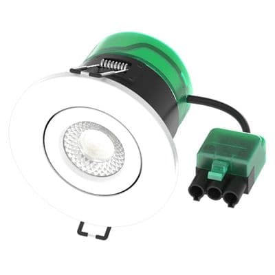 Bell Lighting 08190 7W Firestay CCT Centre Tilt LED Downlight Dimmable 3 Way CCT 40 Deg