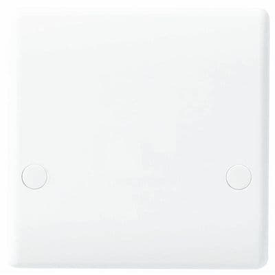 BG Electrical 879 45A Cooker Outlet Plate White (Bottom Entry)