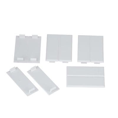 BG Electrical Consumer Unit Cover Blanks (pack of 10, 5 x pairs) CUA01