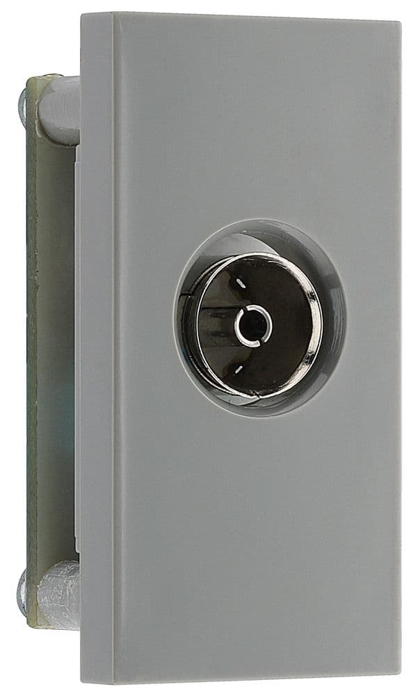 BG Electrical EMNSITVG Euro Module Coax Isolated Connection Insert ...
