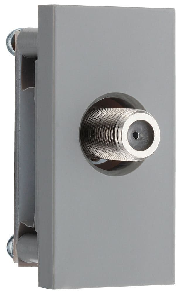 BG Electrical EMNSSATG Euro Module Satellite Connection Insert Module ...