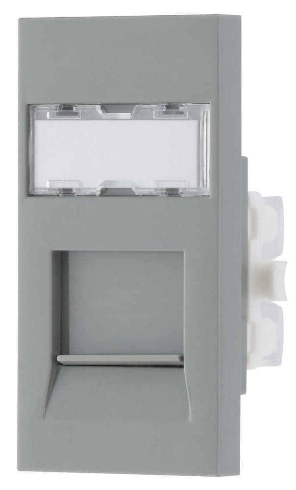 BG Electrical EMRJ45C6G Euro Module Data Module Insert RJ45 Cat6 IDC