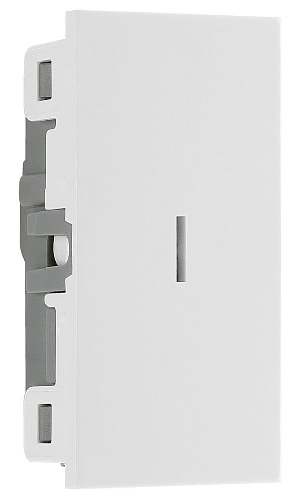 BG Electrical EMSW12KYW Euro Module 20AX 2 Way Key Switch White