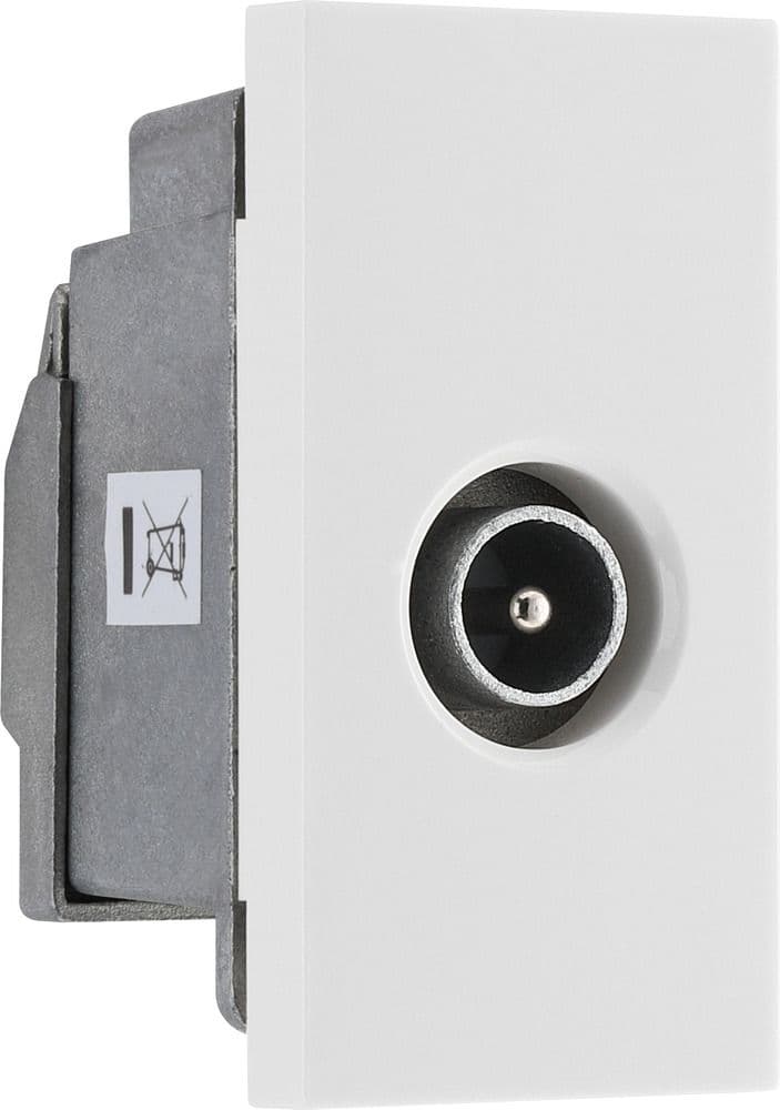 BG Electrical EMTVMW Euro Module IEC Insert Module Male