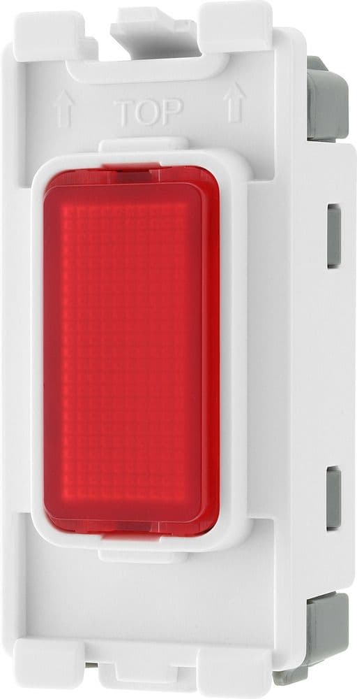 BG Electrical RINRD Grid Indicator Module Red