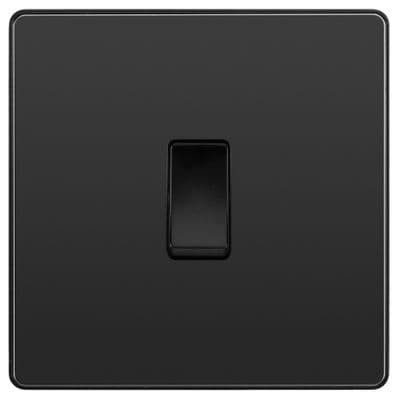 BG Evolve PCDBC12B Black Chrome 20A 16AX Single Switch 2 Way