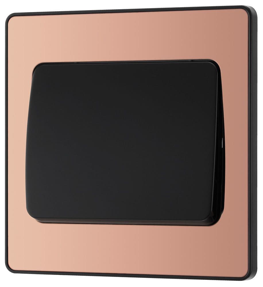 BG Evolve PCDCP12WB Polished Copper 20A 16AX Single Switch 2 Way Wide ...