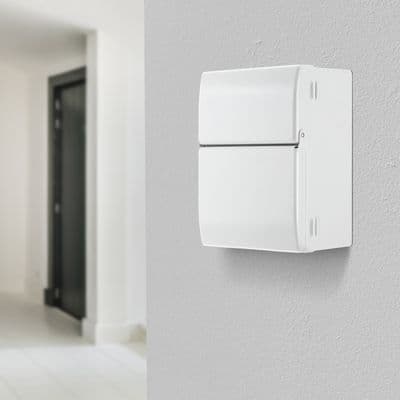 BG Fortress CFUSHOW1A IP20 4 Module Populated Garage Kit c/w 63A Type RCD 50A MCB