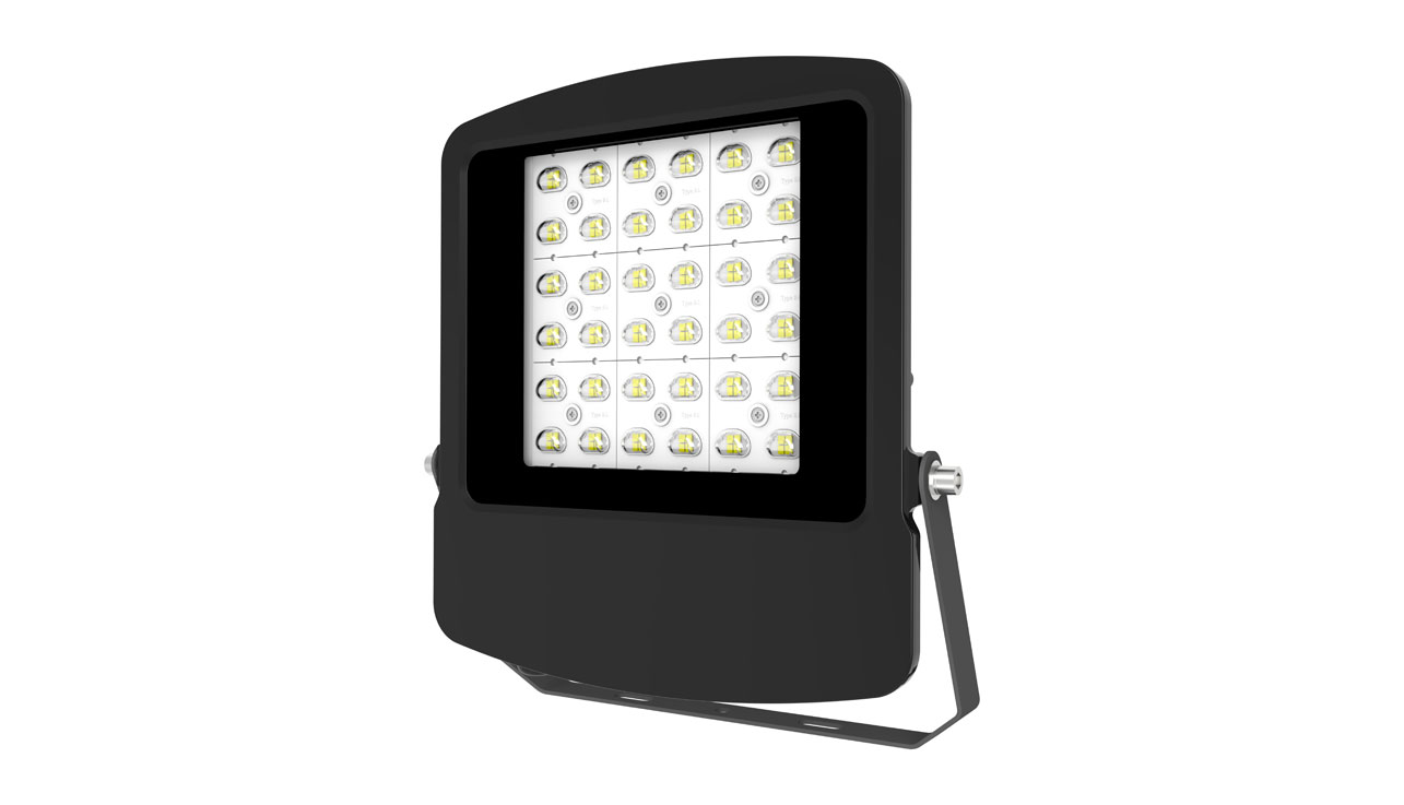 Brackenheath BR3103 100W 4000K IP65 REX Slim Asymmetrical Floodlight 100-240V