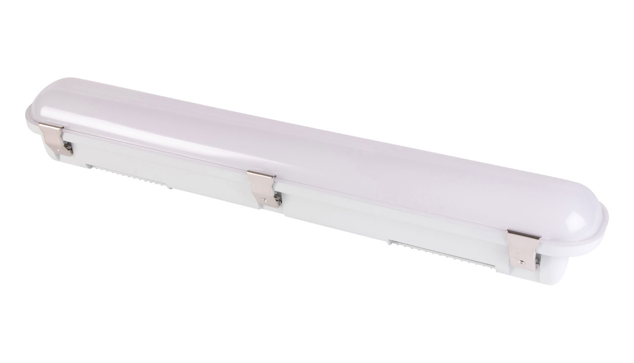 Brackenheath BR4112E 2FT 27W 6500K IP65 Weatherproof with Emergency 100-240V