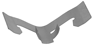 Britclip SC1000 Pipe 20-32mm, Flange 6-9mm, Rod M6-M10 Clip (100 Pack)