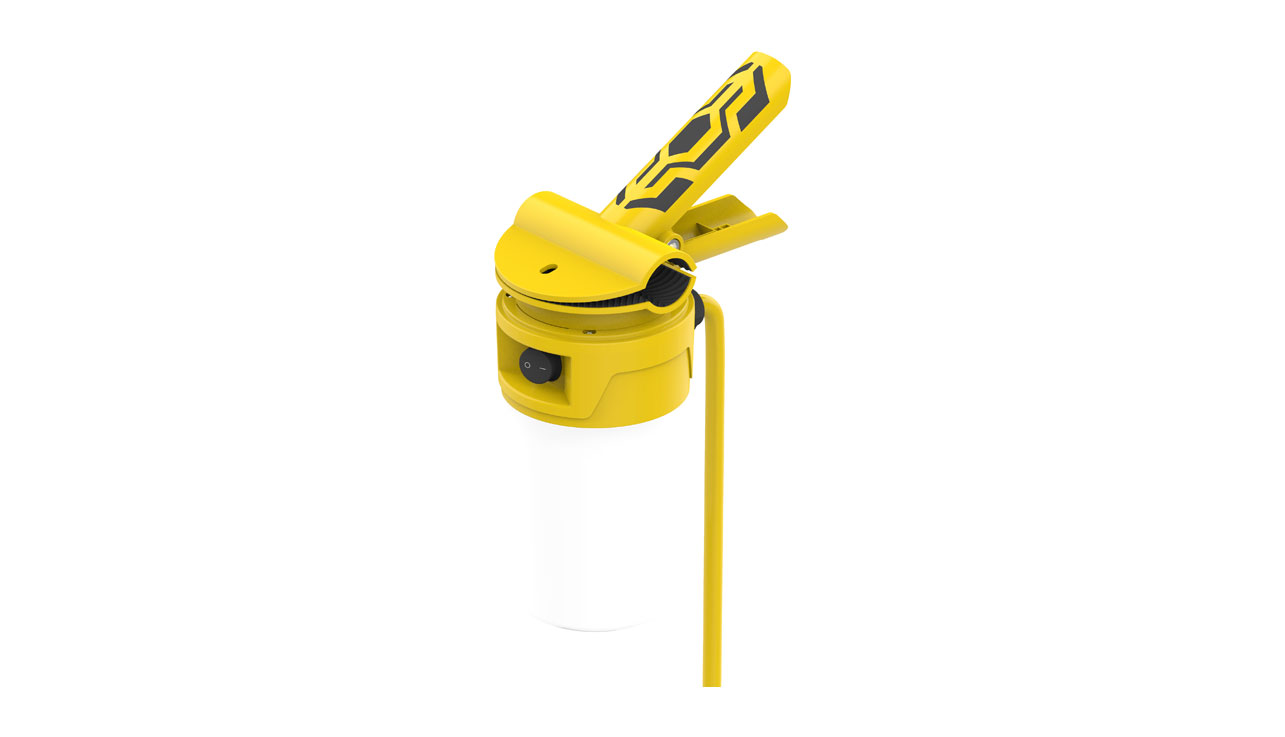 Briticent BI6121 15W 6500K IP44 Gripper Handheld Inspection Lamp 360 240V