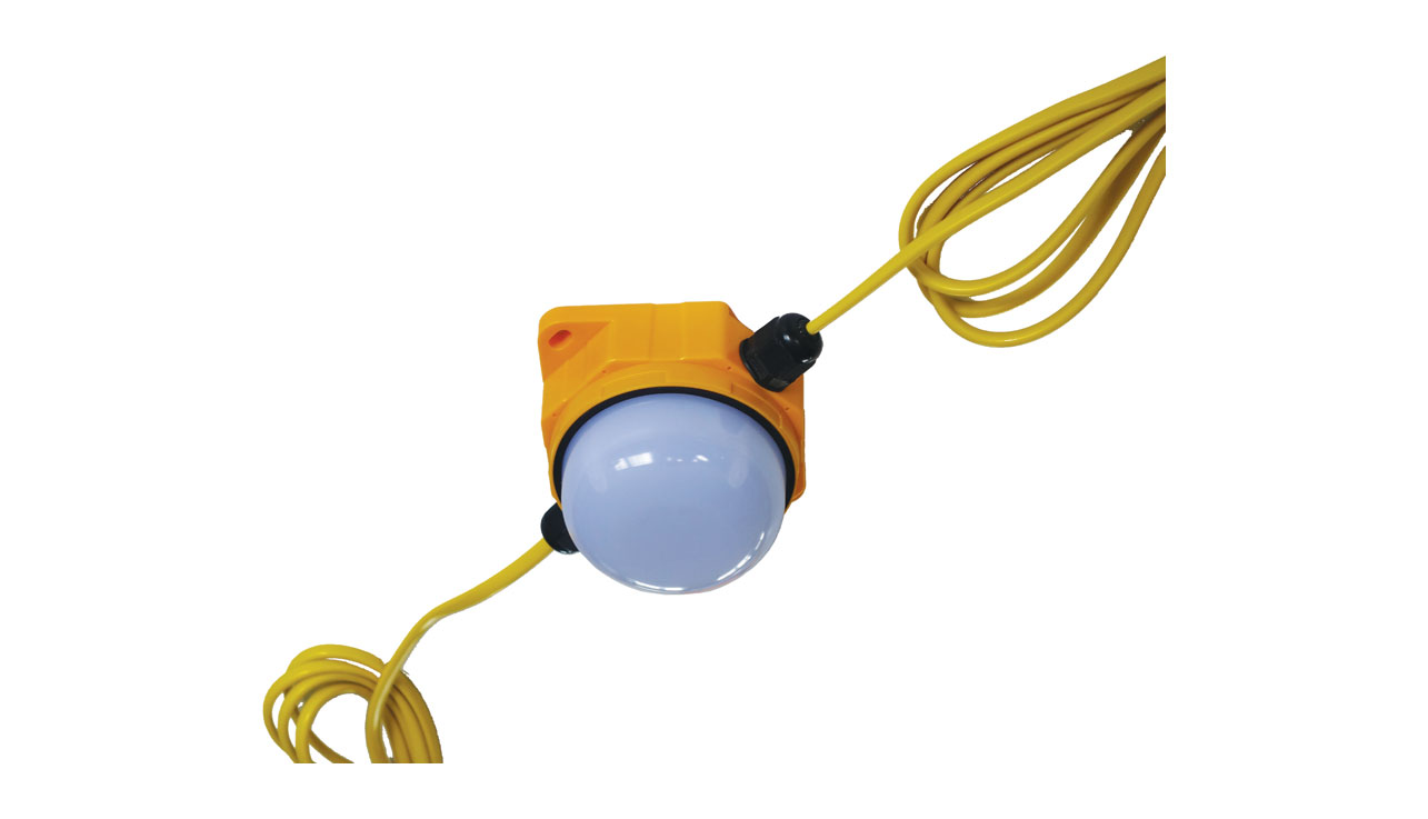 Briticent SEFLKITINT 20M 7x10W 6400K IP65 Lighting Festoon Kit with Integrated LED Lamps 110V