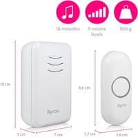 Byron DBY-22311 Wireless doorbell set DBY311