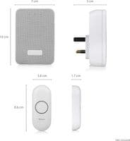 Byron DBY-22322 Wireless doorbell set BY322