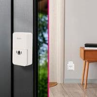 Byron DBY-23442BS White kinetic doorbell