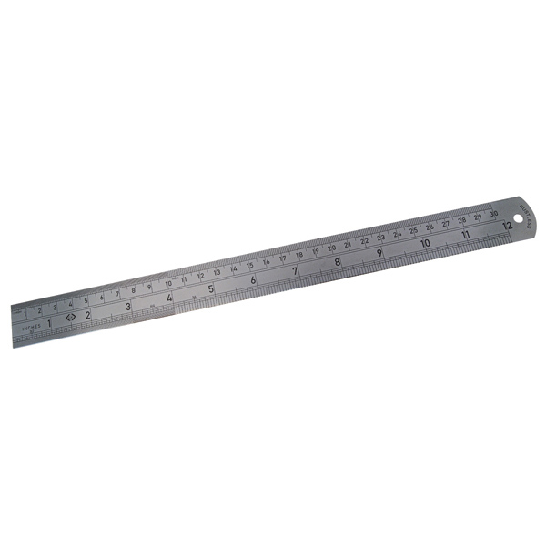 C K Tools T3530 12 Steel Rule 300mm/12in