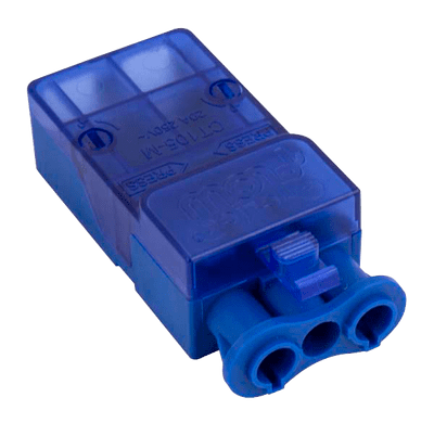 Click CT105M Flow 20a 3p Male Push Fit Connector