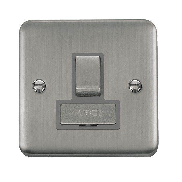 Click Deco Plus DPSS751GY 13A DP Switched Fused Connection Unit ...