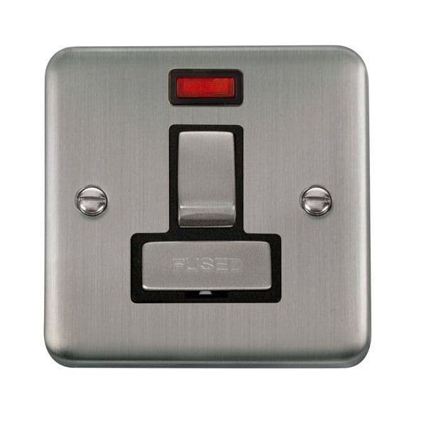 Click Deco Plus DPSS752BK 13A Ingot DP Switched Fused Spur Unit With ...