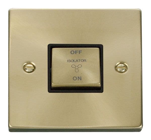 Fan Isolation Point Click Deco VPSB520BK 10A 1 Gang Ingot 3 Pole Fan Isolation Switch ...