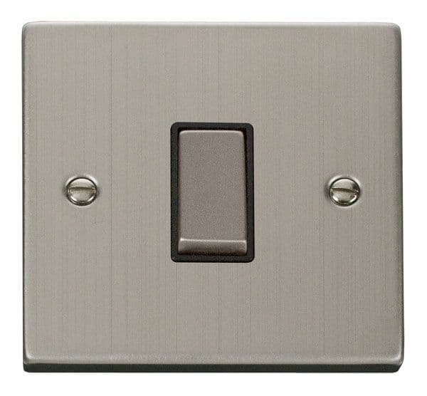 Click Deco VPSS411BK 10A 1 Gang 2 Way Ingot Light Switch Inserts ...