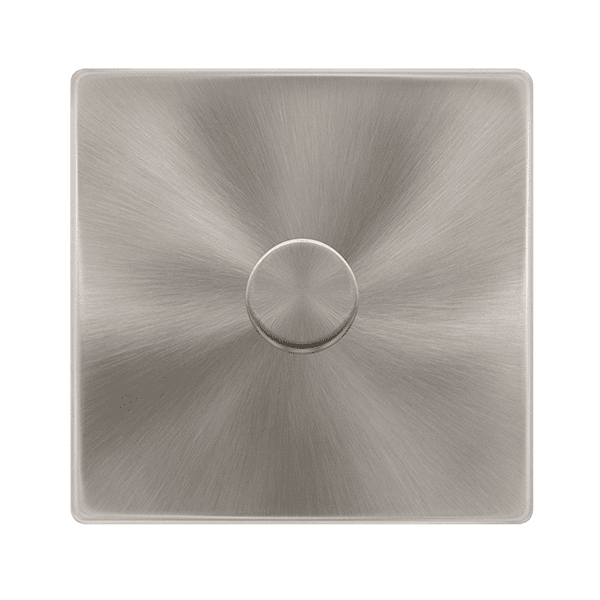 Click Definity SFBS161 1 Gang 2 Way 100w Dimmer Switch Brushed Stainless